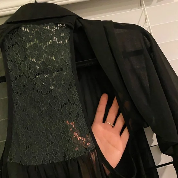 Navy Casual Button Down Shirt with Breathable Fabric and Relaxed Fit - Picture 8 of 8